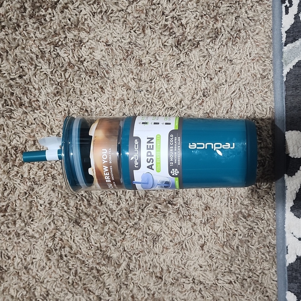 20 Oz glass tumbler